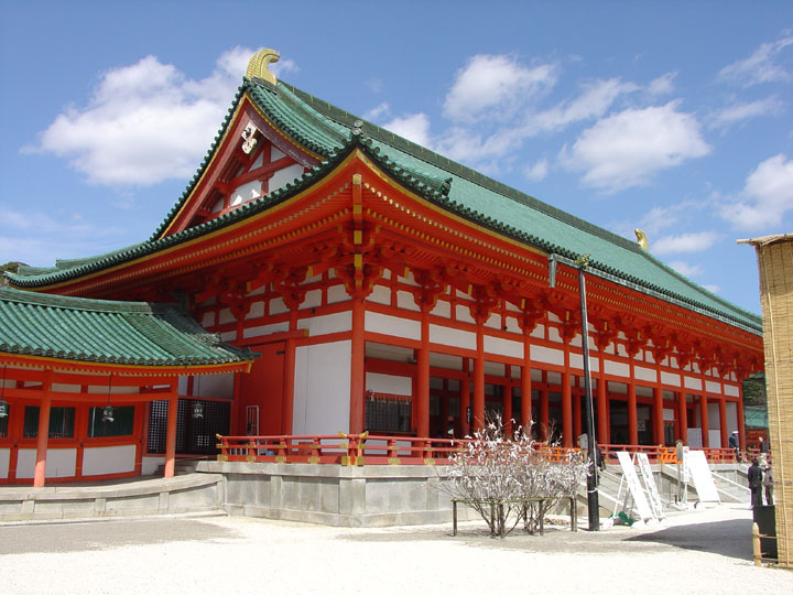 京都平安神宫——海外的唐代皇宫图片