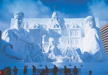 北海道札幌雪祭美景欣赏-北海道_札幌市_函馆