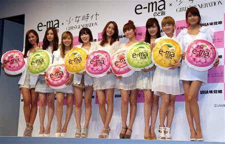 少女时代出席日本新广告见面会被追问好友KA