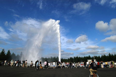 雕塑般的公园 Moere沼公园-日本旅游_日本酒店