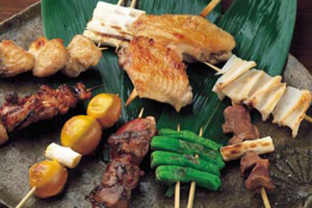 喷香低脂的烤鸡肉串-日本旅游_日本酒店_日本