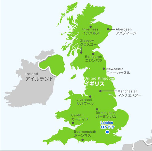 日本网民:英国地图像一个很介意胸部大小的女