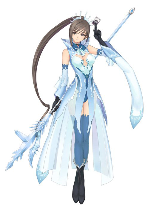 SP《光明之刃》美女主角--七色剑灵使者咲夜-