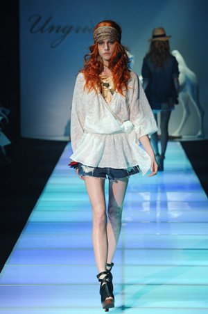 ungrid 2012春夏时装秀 没有牛仔就没有生活-日