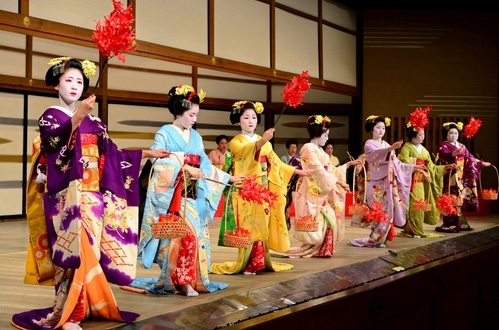 华美秋之舞 京都只园艺舞妓最终大排练-日本新