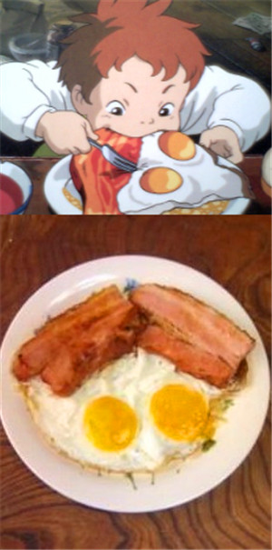 完美再现吉卜力动画美食