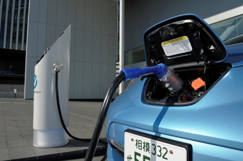 日本四大车商将联手建设电动车充电设施-日本