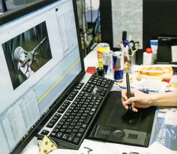 小圆叛逆物语制作中 工作室影像公开-日本动漫