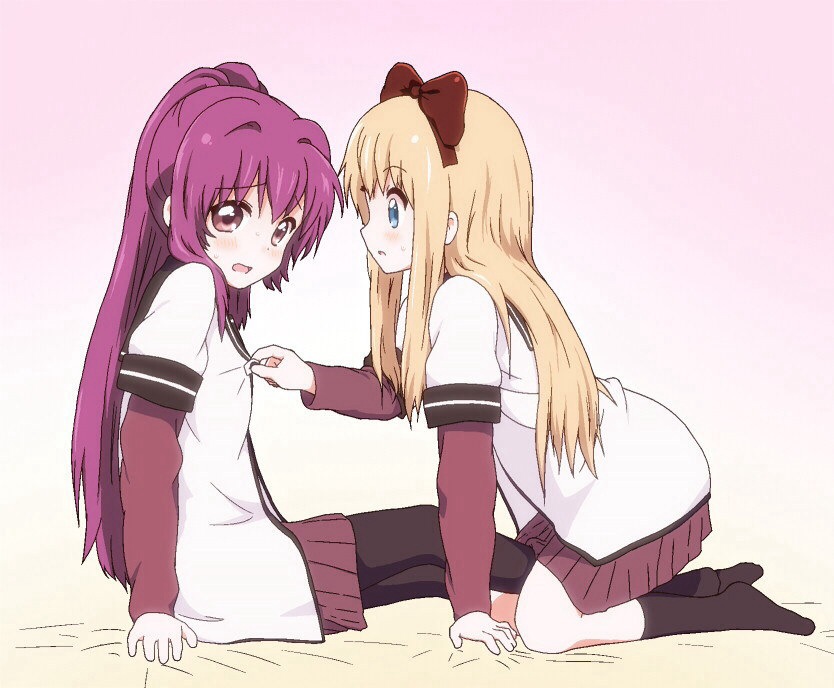 又是二次元百合图像帖吗