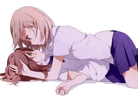 又是二次元百合图像帖吗