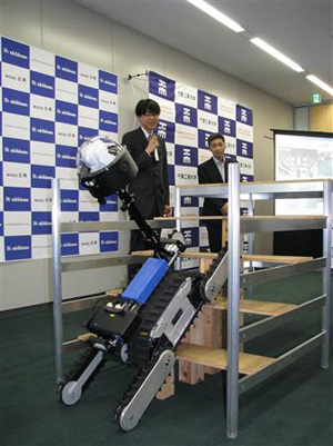 千叶工业大学推出新款灾害应对机器人-日本经