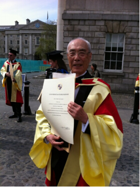 活到老学到老 日本81岁老翁获得博士学位-日本新闻_日本资讯_日本报道_日本通