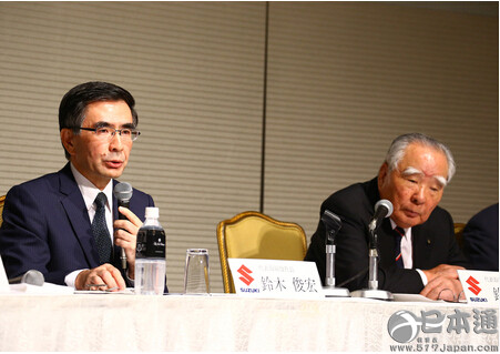 铃木俊宏接替铃木修出任铃木新社长