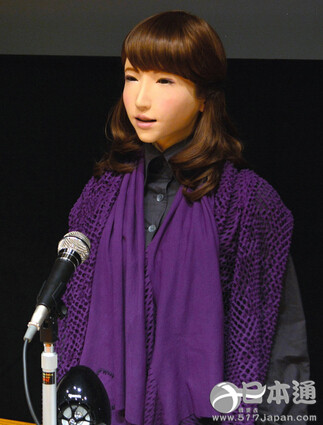 日本团队研发可自然对话的美女机器人-日本