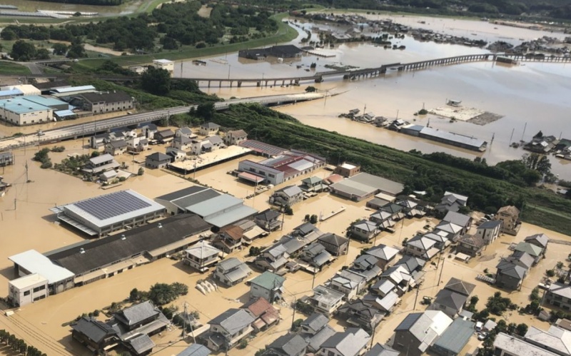 受暴雨影响，西日本地区灾害保险赔付将超789亿日元