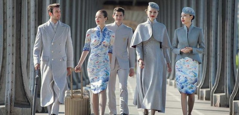 海南航空新制服被日本网友盛赞：中国风太美了！