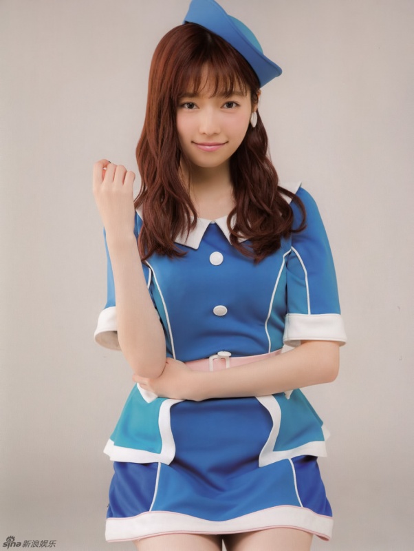 AKB48岛崎遥香制服写真 甜笑可爱迷倒宅男