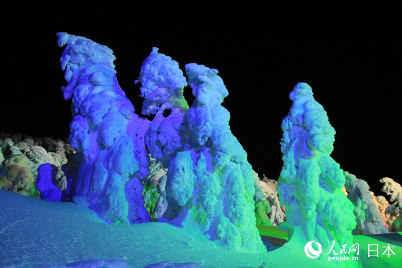 大自然创造的冰雪艺术——日本藏王“树冰”