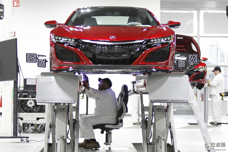 本田NSX跑车北美版本4月下旬开始量产