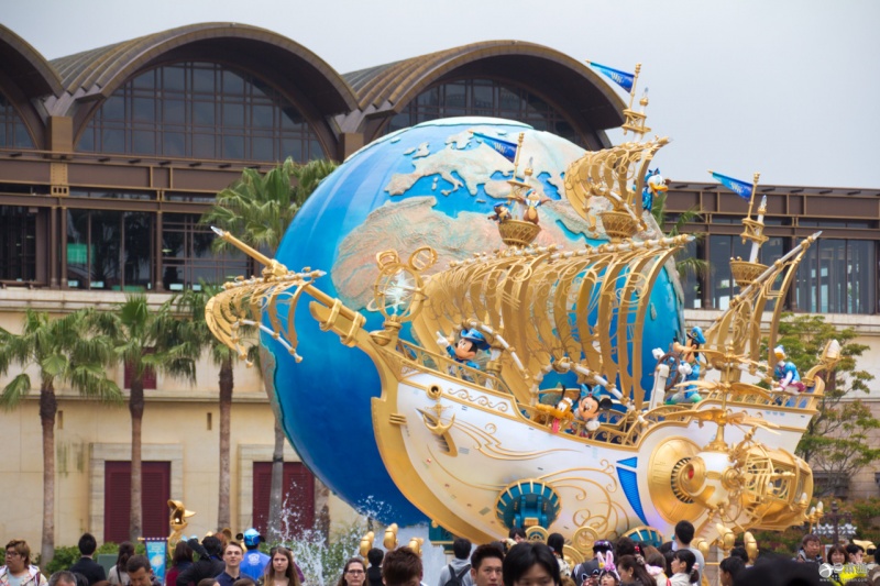 东京迪士尼海洋提前展示15周年纪念活动
