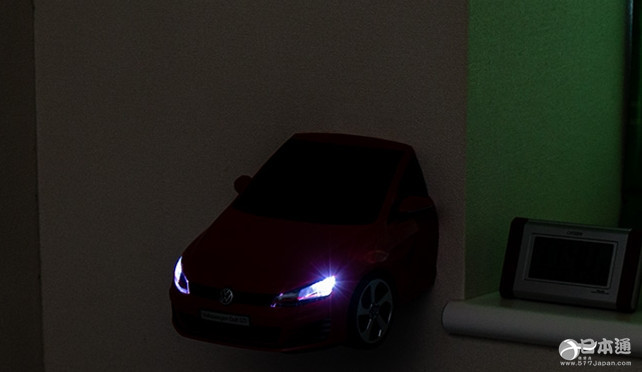 VW高尔夫GTI 3D装饰灯