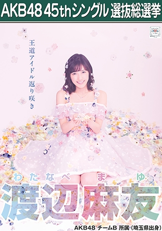 第八届AKB48总选举各成员个性海报公开