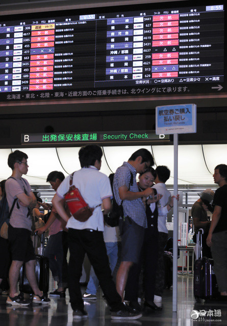 第9号台风将在东日本登陆 超380个航班取消