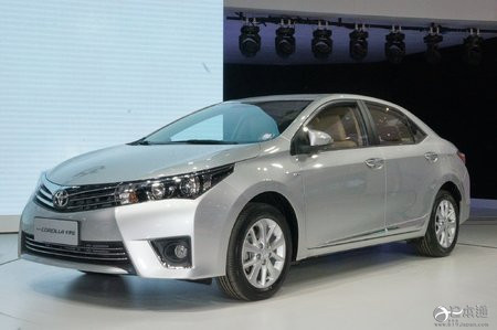 丰田前8月在华新车销量增长12.3%