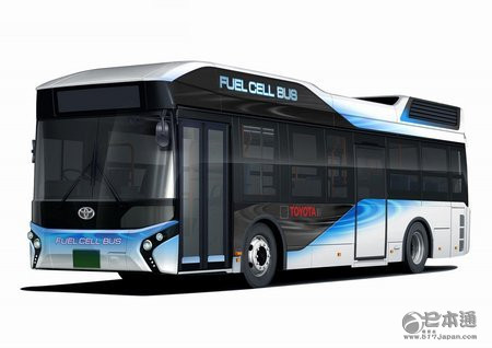 丰田汽车宣布2017年将发售燃料电池巴士