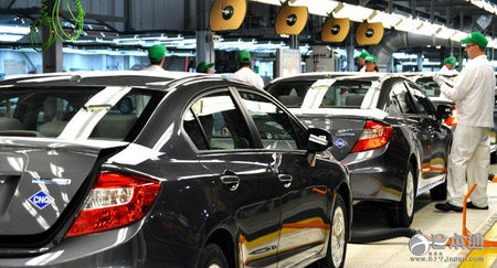 本田上半年全球汽车产量同比增长7.9%