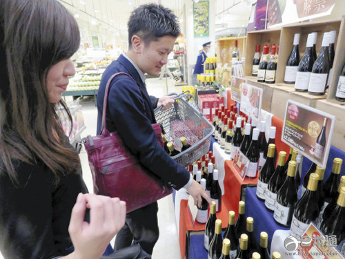 今年首批法国博若莱新酒在日本上市