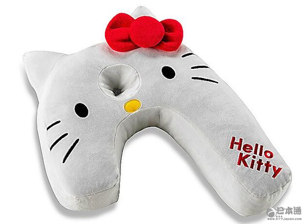 日本推出新款凯蒂猫造型侧卧睡眠枕