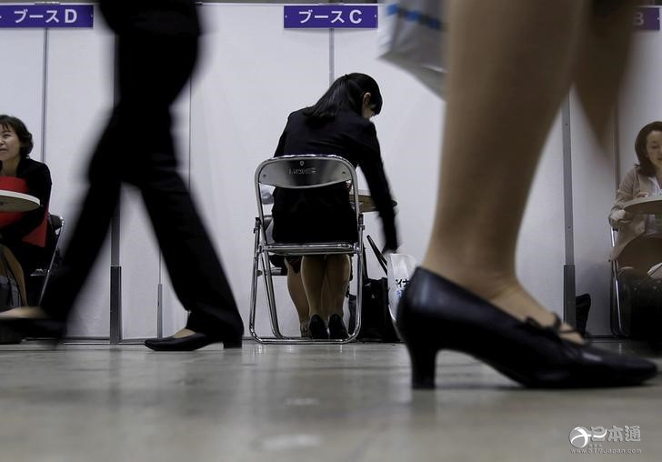 日本10月失业率持平 求人倍率升至1.40倍