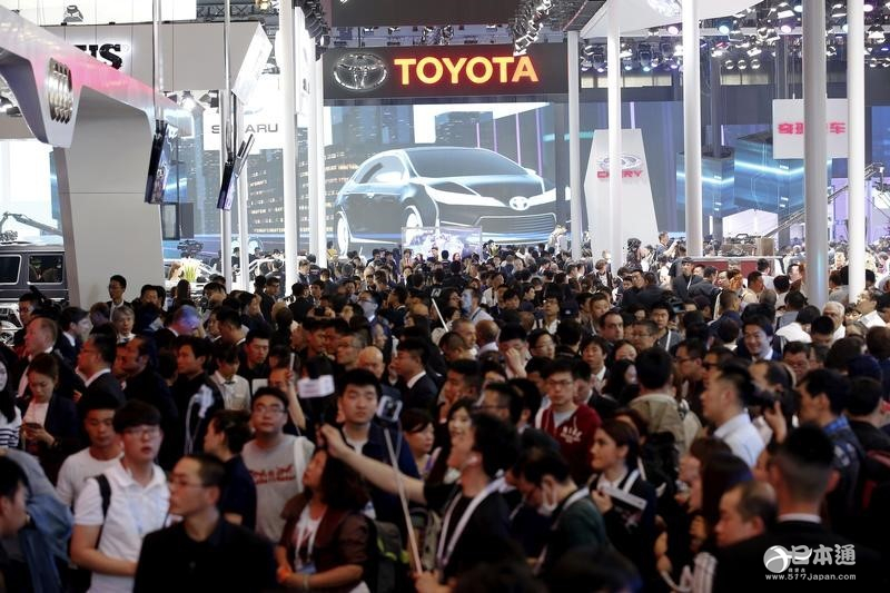 丰田2016年在华新车销量同比增长8.2%