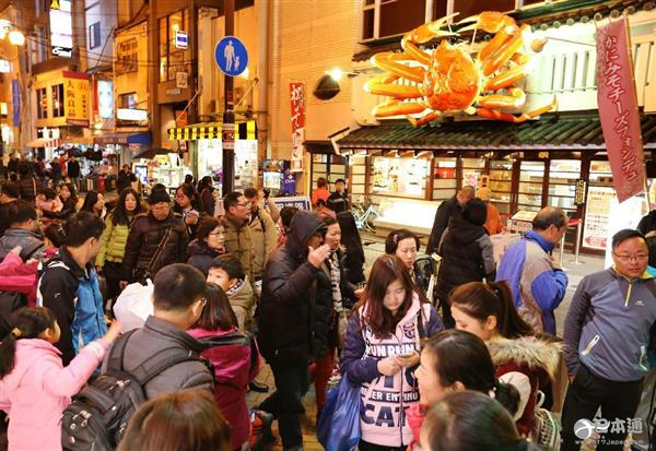 大阪调查数据显示中国游客“爆买”降温