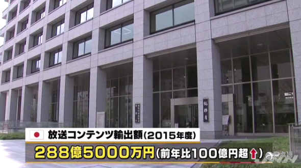 日本2015年度电视节目出口额创历史新高