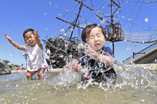 静冈县以32.6度高温创下日本今年最高气温记录