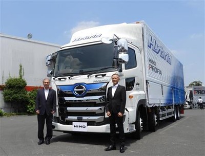 日本日野汽车规划2050年实现100电动车