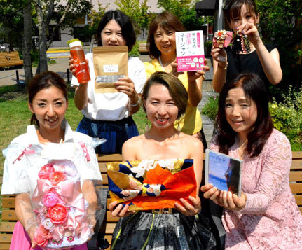 日本滋贺县草津市“故乡纳税”的回礼中加入女性创业者的作品