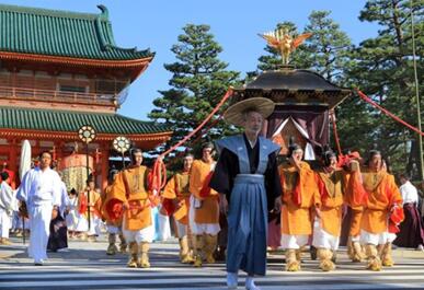 京都“时代祭”：为平成年增添最后一抹秋色