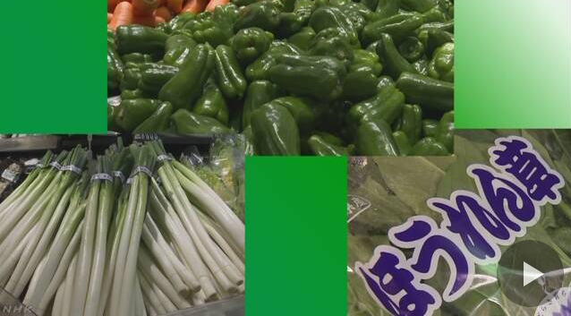 受暴雨影响 日本大阪地区蔬菜批发价格上涨约3成