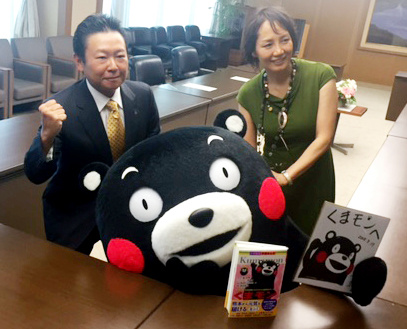 日本吉祥物熊本熊被写进《漫画伟人传》 与织田信长比肩