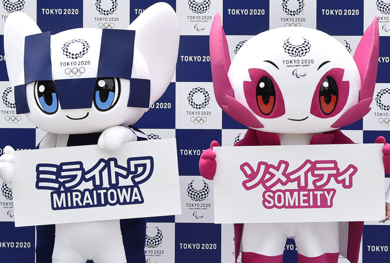 2020年东京奥运会、残奥会吉祥物名字公开 分别为Miraitowa和Someity