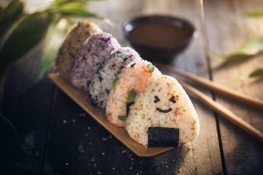 日本传统食物饭团的各项问卷调查结果