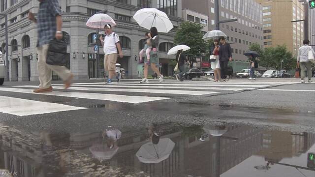 北日本和北陆这两日或有大雨 需注意泥石流等灾害