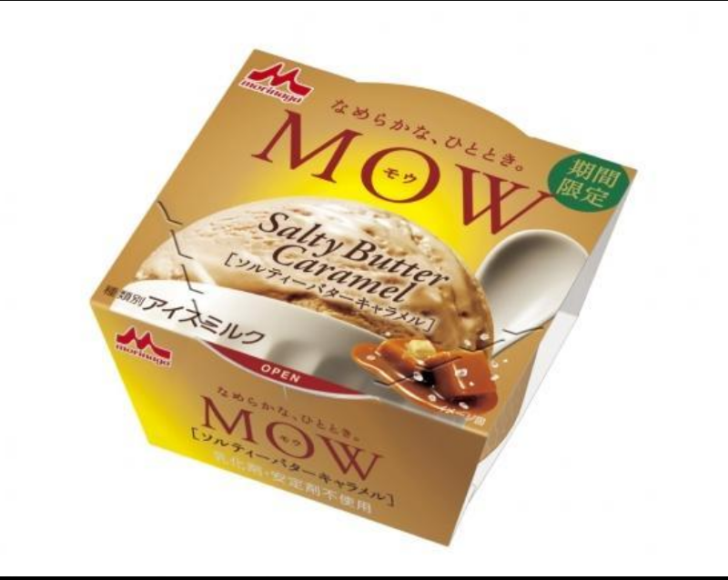 日本森永乳业MOW推出新产品“苦茶黄油奶糖”冰淇淋 美味不容错过