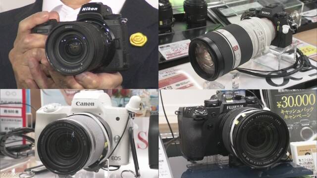 为复活数码相机市场 日本各相机公司投入新产品的研发