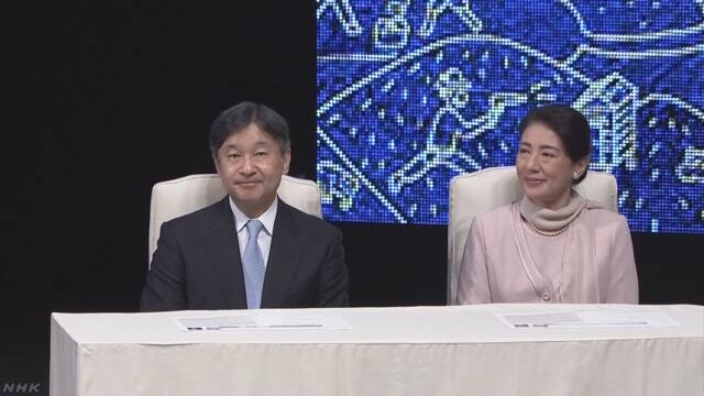 日本皇太子夫妇出席“国民文化祭”等开幕式 日本大分市