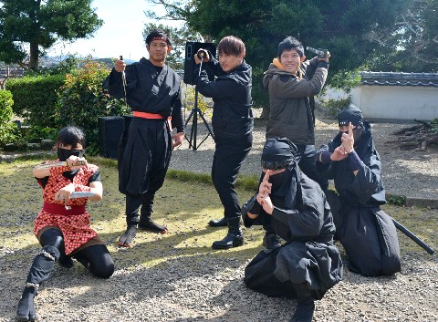 平户城中心“伊贺流忍者表演秀”公演