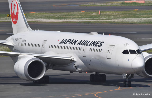 日本航空(JAL)2018上半财年国际航线使用率为82.4%